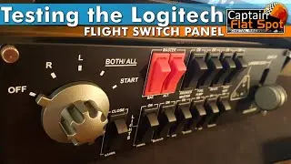 Logitech Flight Switch Panel in Action | MSFS2020