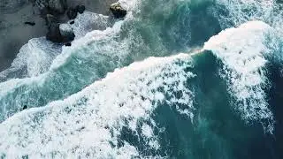 RELAXING SOUNDS - Ocean Waves Meditation Video | CALM Relax Sleep music | stress | Relaxing Song