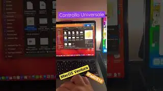 Controllo Universale in MacOS Ventura e iPadOS16