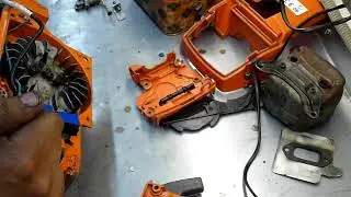 Husqvarna 365, 268, 371, 372xp ремонт подробно (Repair) Часть  1