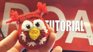 (TUTORIAL) Gufetto portachiavi amigurumi | @WorldOfAmigurumi