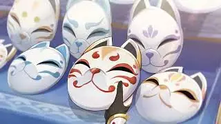 Visual Novel Genshin Impact Opening