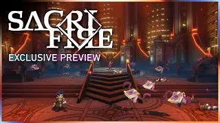SacriFire🔥 - First Gameplay I New JRPG [Unique Battle System]