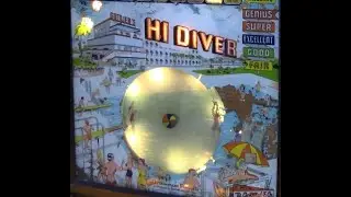 1959 Gottlieb HI-DIVER pinball machine