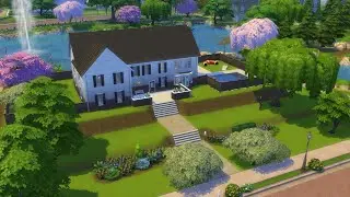 I Built My REAL LIFE house |SIMS 4|