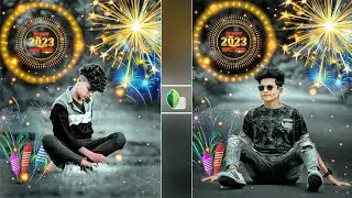 Snapseed 2023 Happy New Year Photo Editing Tutorial || Snapseed Creative New Year Photo Editing