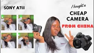 I GOT MY FIRST CAMERA!!! From China 🇨🇳 💃🏽💃🏽💃🏽💃🏽| 1.8M