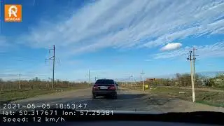 Дорога на кладбище в Актобе разбита