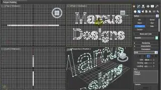 Geometric Models and Text - 3D Text
