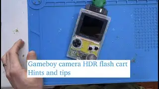 HDR gameboy camera flash cart - hints and tips
