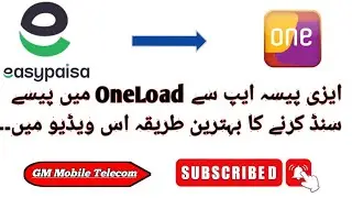 how to transfer money from easypaisa to oneload l OneLoad recharge from easypaisa account l GMMOBILE