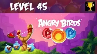 Angry Birds POP Level 45