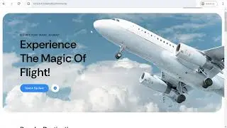 🌍 Create A Responsive Tour & Travel Website Design Using HTML, CSS and Js | Step By Step Tutorial ✈️