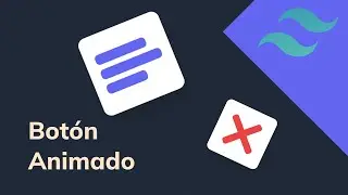Botón de Menú Animado con TailwindCSS