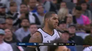 2019 NBA Season Wizards vs Spurs 261019 Highlights