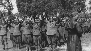 Немецкие военнопленные во Второй Мировой войне.