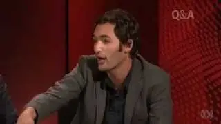 RELIGION VS TECHNOLOGY - Jason Silva on Australia's Q&A TV show on ABC