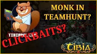 Tibia | Clickbaity Kusniera | Monk w teamhuntach