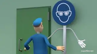 Napo in... best signs story - Remastered 2023 - episode 009 - Safety goggles must be worn
