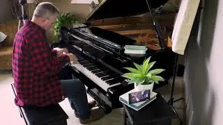 Bach D minor Invention and Improvisation