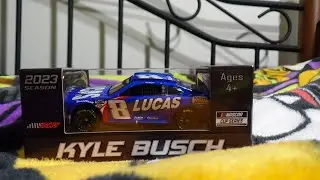 Kyle Busch 2023 Lucas Oil Auto Club Race Winner 1:64 NASCAR Diecast Review