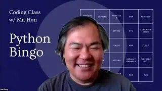 [07/31/2020] Private (Zoom online) Coding Lesson w/ Mr. Hun