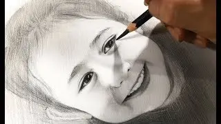 Drawing Annalisa LyLy With Pencils - DP Truong