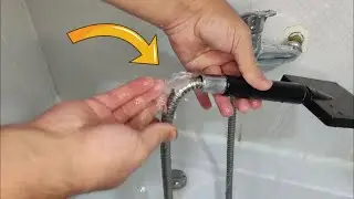 Su kaçıran banyo hortumlarını sakın atmayın! tamir edin