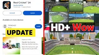 Real Cricket 24 New Update Release | Real Cricket 24 Download | Dream Cricket 2024 Apk Download