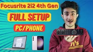 How to Connect Audio Interface to PC/Phone | Full Setup