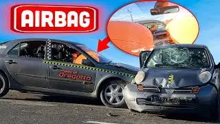 Une journée GALÈRE : Je me prends 3 AIRBAG !! (C'est chaud 🔥)