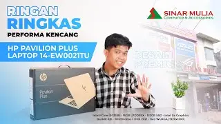 Laptop Ringan Ringkas Desain Premium Kok Performanya Kencang ? HP Pavilion Plus Laptop 14-ew0021TU
