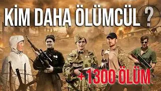 EN ÖLÜMCÜL 5 KESKİN NİŞANCI | Simo Hayha, Chris Kyle, Lyudmila Pavlichenko,Vasily Zaytsev, Carlos H