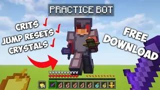 PVP PRACTICE BOT - CUSTOM KIT UPDATE!! (SINGLEPLAYER 1.20.X)