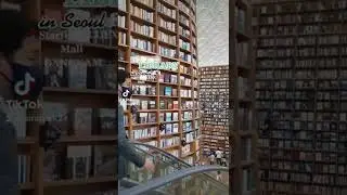 Must Visit Coolest Library in Seoul                            Starfield COEX Mall 📍Gangnam