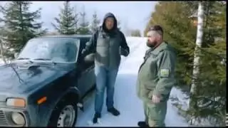 Выживание в машине, зимой при -35