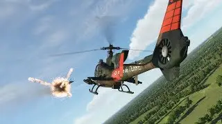 DCS | SA342 Gazelle Air to Air training