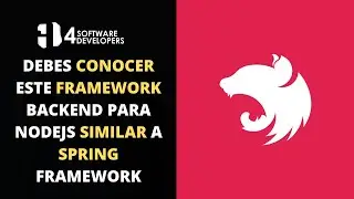 🤯OJO💥 DEBES CONOCER ESTE FRAMEWORK BACKEND PARA NODEJS SIMILAR A SPRING FRAMEWORK