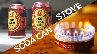 DIY Soda Can Stove!