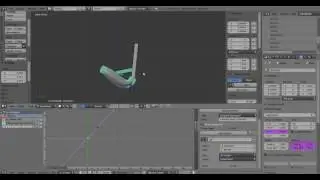 Eyebrow rig in Bendy Bones (new Blender feature)