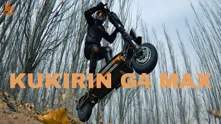 KuKirin G4 Max Electric Scooter: New Release with Dual 1600w Motors and 95km Range - The Real Beast