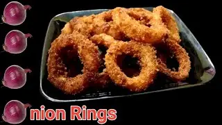 Onion Rings | Onion Rings Recipe in Tamil | Onion Rings with Homemade Bread Crumbs