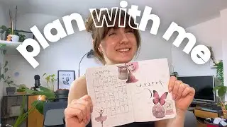 monthly bullet journal setup 🎀 coquette aesthetic bujo idea