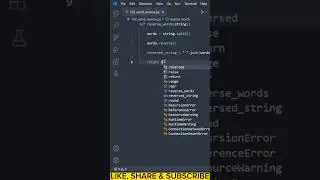 Reverse word of a string 