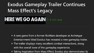 EXODUS To Continue Where Bioware Left Off?