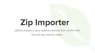 Envira Gallery Zip Importer Addon
