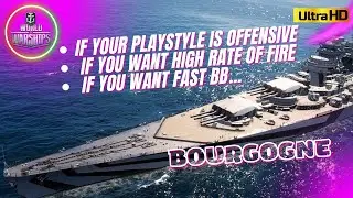BOURGOGNE Battleship / WoWs / World of Warships 