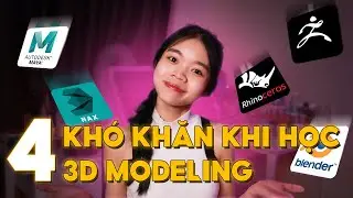 4 Khó Khăn Cho Những Bạn Mới Bắt Đầu Học 3D - Tự Học 3D Online