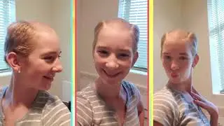 Two Girls SHAVE THEIR HEADS!!!