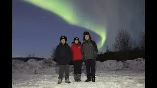 Murmansk Aurora hunting tour in April 2018